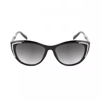 Okulary przeciwsłoneczne GUESS damskie GO00006-5601B Shiny Black Gradient Smoke 58mm
