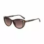 Okulary przeciwsłoneczne GUESS dla kobiet GO00006-5652F Brąz Havana Oversize Kwadrat
