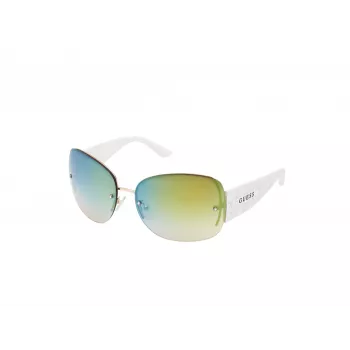 Okulary przeciwsłoneczne GUESS damskie GO00034-6532X oprawka Havana/Tortoise soczewki brązowe gradient 65mm