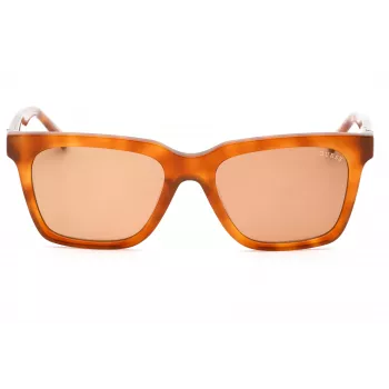 Okulary przeciwsłoneczne GUESS damskie GU00064-56E Havana/Brązowa oprawka kwadratowa 53mm
