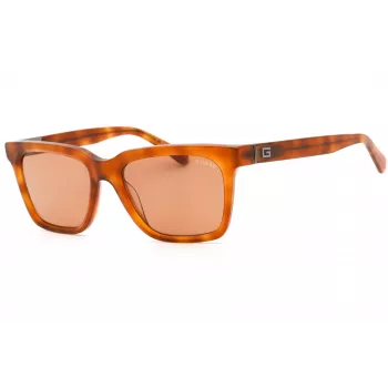 Okulary przeciwsłoneczne GUESS damskie GU00064-56E Havana/Brązowa oprawka kwadratowa 53mm