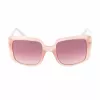 Okulary przeciwsłoneczne GUESS damskie GU00097-5357F Kwadratowe Błyszcząca czerń Gradient Smoke 53mm