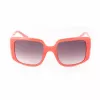 Okulary przeciwsłoneczne GUESS damskie GU00097-5372F - Błyszcząca czarna oprawka, soczewki gradientowe dymne, 53 mm