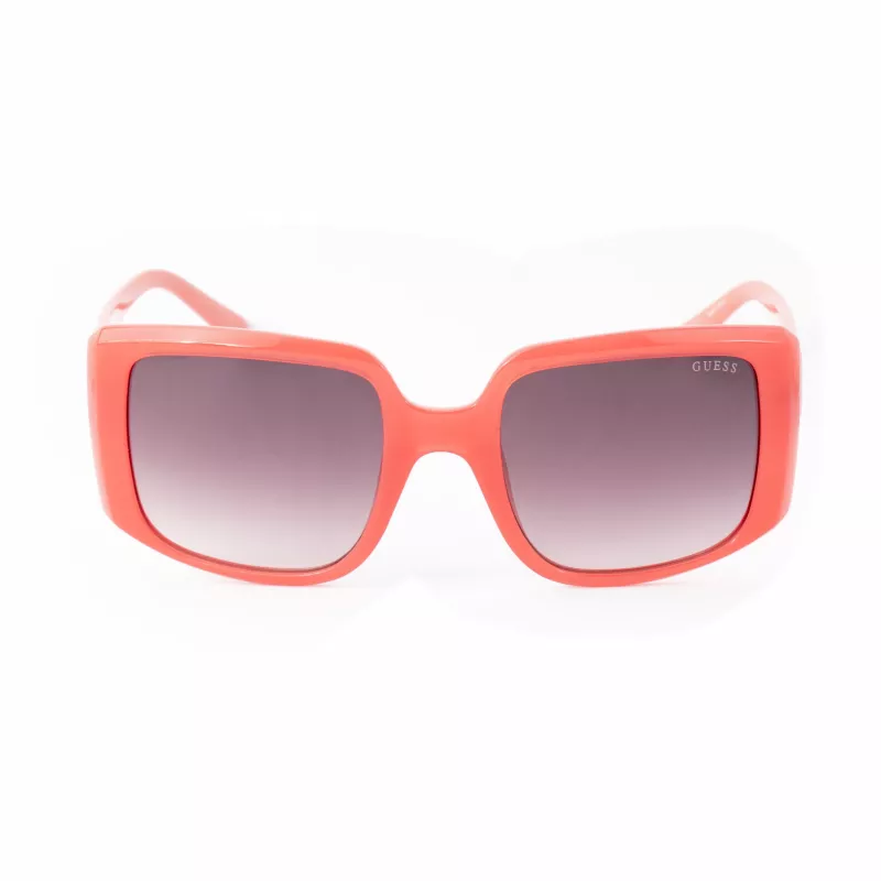 Okulary przeciwsłoneczne GUESS damskie GU00097-5372F - Błyszcząca czarna oprawka, soczewki gradientowe dymne, 53 mm
