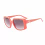 Okulary przeciwsłoneczne GUESS damskie GU00097-5372F - Błyszcząca czarna oprawka, soczewki gradientowe dymne, 53 mm