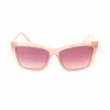 Okulary przeciwsłoneczne GUESS damskie GU00098-5557F Havana Acetate Square Frame Brown Gradient Lens 55/14/135 mm