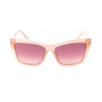 Okulary przeciwsłoneczne GUESS damskie GU00098-5557F Havana Acetate Square Frame Brown Gradient Lens 55/14/135 mm