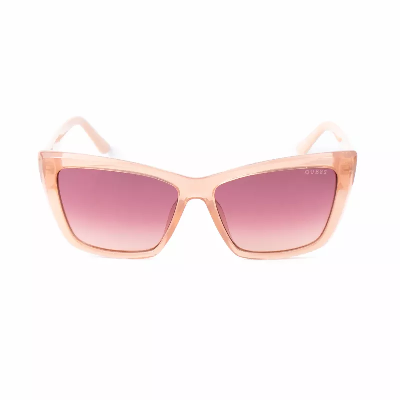 Okulary przeciwsłoneczne GUESS damskie GU00098-5557F Havana Acetate Square Frame Brown Gradient Lens 55/14/135 mm