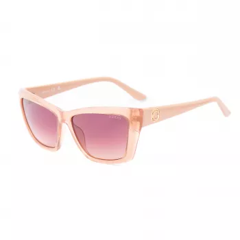 Okulary przeciwsłoneczne GUESS damskie GU00098-5557F Havana Acetate Square Frame Brown Gradient Lens 55/14/135 mm