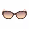 Okulary przeciwsłoneczne GUESS dla kobiet GU00104-5652F Havana Acetate Square Frame Brown Gradient Lens 56/19/140 mm