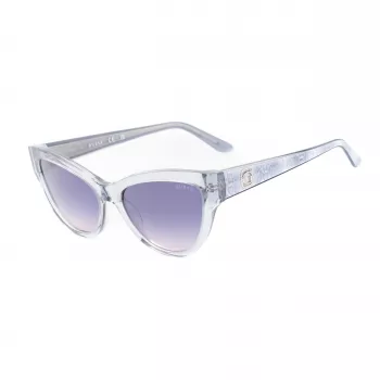Okulary przeciwsłoneczne GUESS damskie GU00112-5620B Havana Acetate Square Frame Brown Gradient Lens 56/17/140 mm