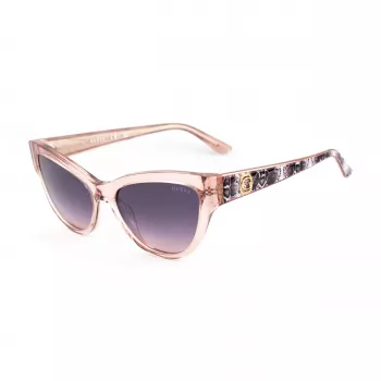 Okulary przeciwsłoneczne GUESS dla kobiet GU00112-5657Z Havana Tortoise Acetate Square Frame 56mm