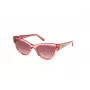 Okulary przeciwsłoneczne GUESS dla kobiet GU00112-5672T Shiny Dark Havana Brązowy Gradient 56mm