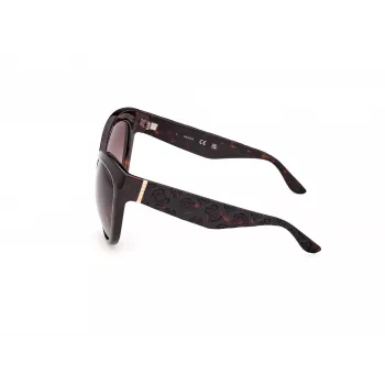 Okulary przeciwsłoneczne GUESS damskie GU00130-6152F - Błyszcząca czarna oprawka, soczewki gradientowe dymne