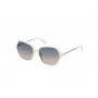Okulary przeciwsłoneczne GUESS damskie GU00134-5521P kwadratowe acetatowe polaryzacyjne UV400