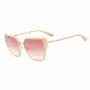 Okulary przeciwsłoneczne GUESS dla kobiet GU00146-5957F Oversized Square Havana Brązowy Gradient Soczewki 59mm