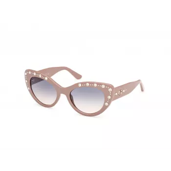 Okulary przeciwsłoneczne GUESS damskie GU00163-5457W Brąz Havana Gradient 54mm