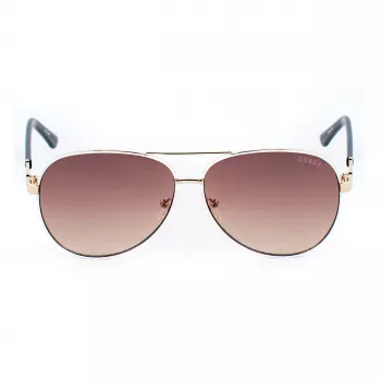 Okulary przeciwsłoneczne GUESS damskie GU00173-6021F Shiny Black Smoke Gradient 60mm