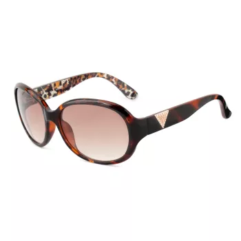 Okulary przeciwsłoneczne GUESS dla kobiet GU7246SDTO34 Ciemny szylkret Motyl/Kocie oko 59mm