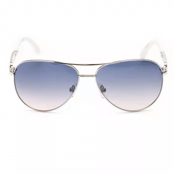 Okulary przeciwsłoneczne GUESS dla kobiet GU7295-6010W Brązowa oprawka motylkowa 60mm
