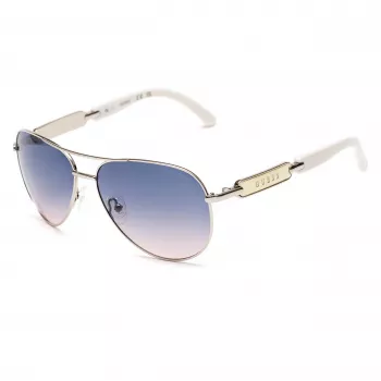 Okulary przeciwsłoneczne GUESS dla kobiet GU7295-6010W Brązowa oprawka motylkowa 60mm