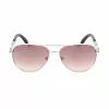 Okulary przeciwsłoneczne GUESS damskie GU7295-6032W Brązowy Havana Oversized Square