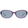 Okulary przeciwsłoneczne GUESS damskie GU7356PUR-357 Błyszczący fiolet Motyl/Kocie oko 57mm