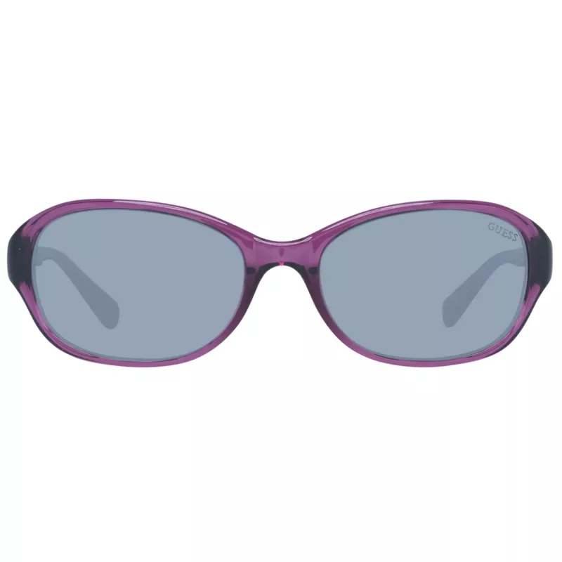Okulary przeciwsłoneczne GUESS damskie GU7356PUR-357 Błyszczący fiolet Motyl/Kocie oko 57mm