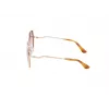 GUESS Okulary przeciwsłoneczne damskie GU7843S6133F - Havana Full Rim Square, brązowe soczewki gradientowe, 61/18/135 mm