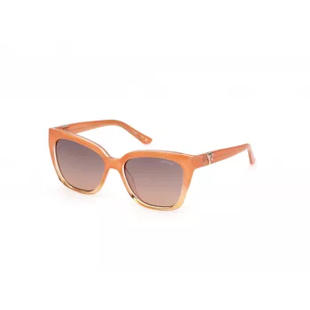 Okulary przeciwsłoneczne GUESS dla kobiet GU7878-5544F Havana Brązowy Gradient Motyl Kwadrat