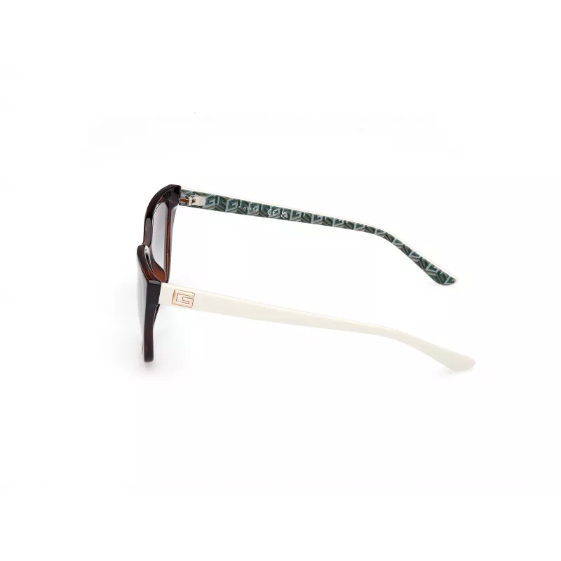 Okulary przeciwsłoneczne GUESS dla kobiet GU7919-5852P - Kwadratowa oprawka, soczewki polaryzacyjne Smoke, 58mm
