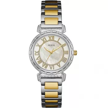 Zegarek damski GUESS W0831L3 Chelsea Rose Gold-Tone Stal nierdzewna 34mm