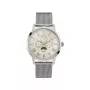 Zegarek analogowy GUESS W0871G4 dla kobiet, kwarcowy, 43 mm, niebieski silikon