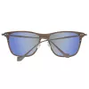 Okulary przeciwsłoneczne Hackett London HSB86311255 dla mężczyzn - Błyszcząca czarna oprawka, szare soczewki, 55 mm