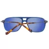 HACKETT MAN HSB86568356 Okulary przeciwsłoneczne 56/16/140 mm Czarna oprawka acetatowa Szare soczewki poliwęglanowe UV400