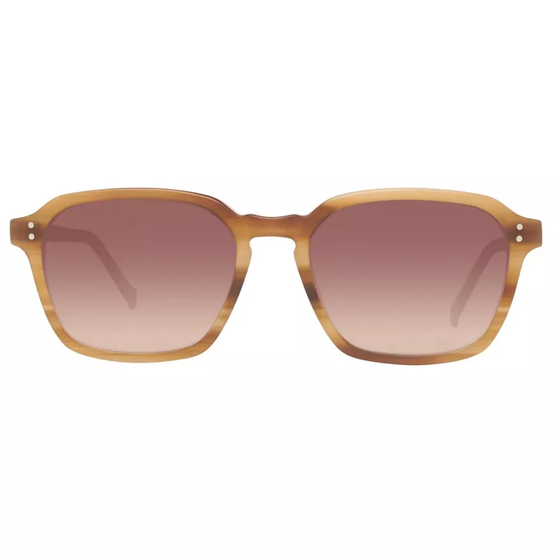 HACKETT MAN HSB86618752 Okulary przeciwsłoneczne Prostokątna oprawka acetatowa Soczewki UV400 Szare 52/18/145 mm
