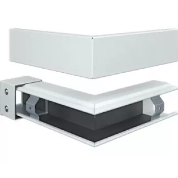 HAGER FWKP6006039016 Narożnik zewnętrzny FWK-Plus 60x60mm Traffic White RAL 9016