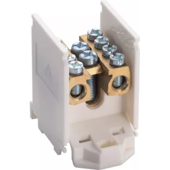 HAGER Zacisk linii głównej K03SN 1-biegunowy 1x25/4x16 mm² Szary