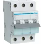 Hager MBN313 13A 3-biegunowy wyłącznik nadprądowy o charakterystyce B, 6kA, 3 moduły