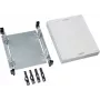 Hager UD21C1 Uniwersalna płyta montażowa modułowa 300x250mm stal ocynkowana