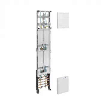 Hager universZ ZH53X3 Kompletny panel licznikowy 1350mm 2 pozycje licznikowe 1 pole EON