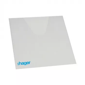 Hager Volta Kieszeń na dokumenty VZ407, przezroczysty PVC, 220 x 240 mm, samoprzylepna