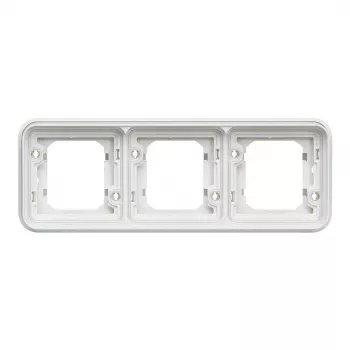Hager WNA401B Berker W.1 Ramka podtynkowa 1-krotna, IP55, biel polarna