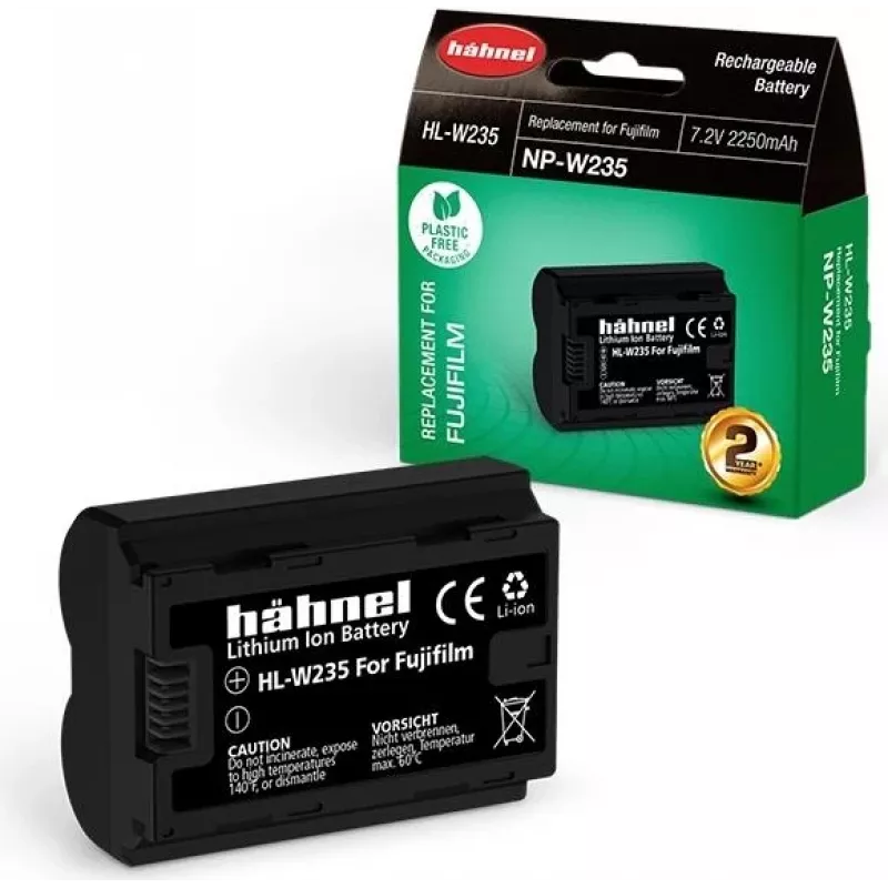 Bateria litowo-jonowa Hähnel HL-W235 do Fujifilm (2250 mAh, 7,2 V, 16,2 Wh, zamiennik NP-W235) 10002067