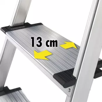 HAILO Drabina domowa L80 ComfortLine aluminiowa 6-stopniowa