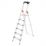 HAILO Drabina domowa L80 ComfortLine aluminiowa 6-stopniowa