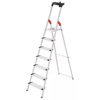 HAILO Drabina domowa L80 ComfortLine aluminiowa 7 stopni