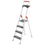 HAILO L100 TopLine Aluminiowa 4-stopniowa drabina domowa