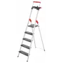 HAILO L100 TopLine Aluminiowa drabina domowa, 5 stopni