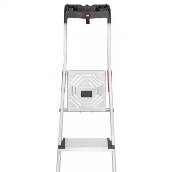 HAILO L80 ComfortLine Aluminiowa drabina schodkowa, 8 stopni